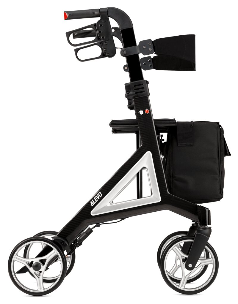 ALEVO CARBON Rollator by Porsche Design  foldable with a seat – B+B  Healthcare Inc.